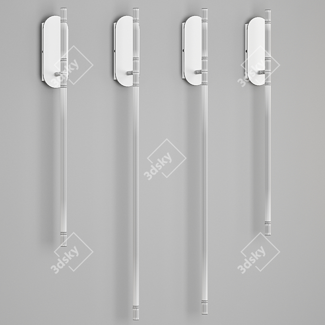 VIRGINIA Lampatron LED Wall Light 3D model image 4