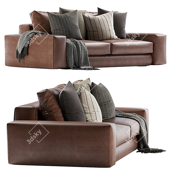 Hudson 2013 Sofa Model 3D 3D model image 3