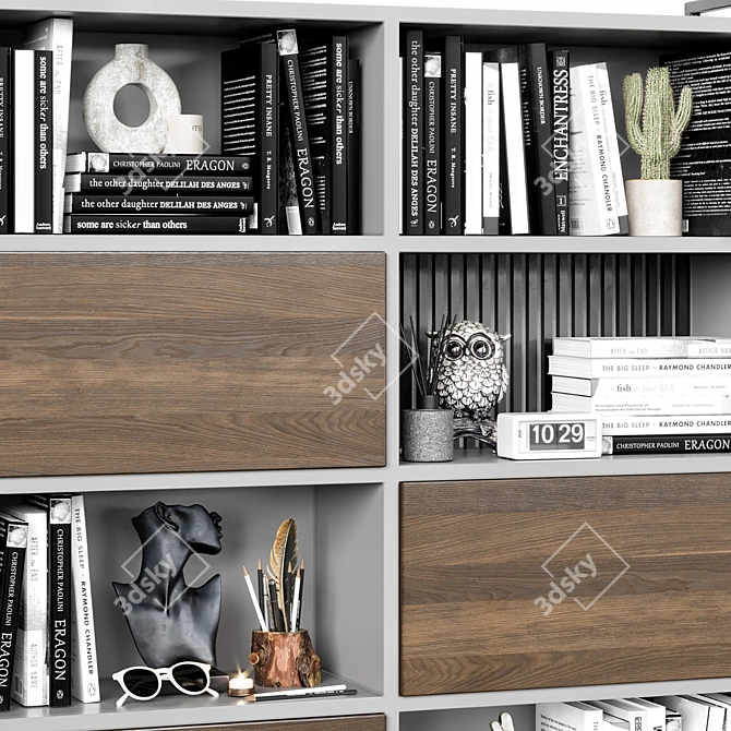 High-Quality Industrial Rack Model 3D model image 2