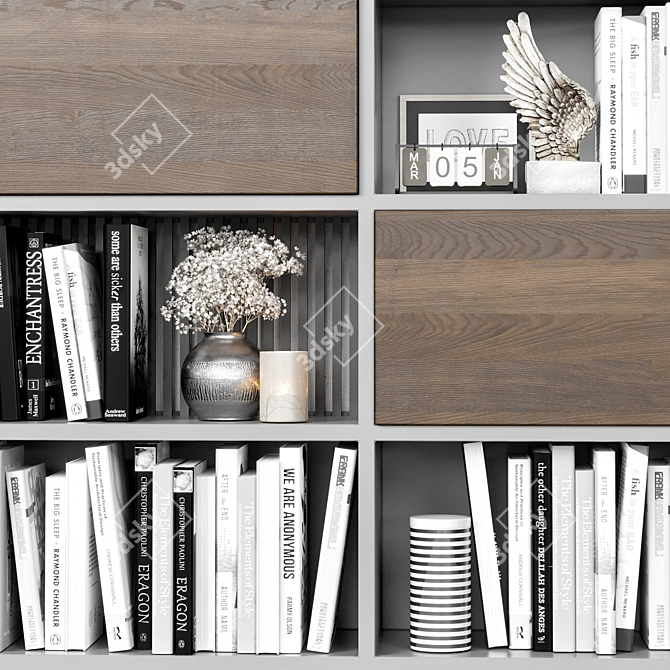 High-Quality Industrial Rack Model 3D model image 4