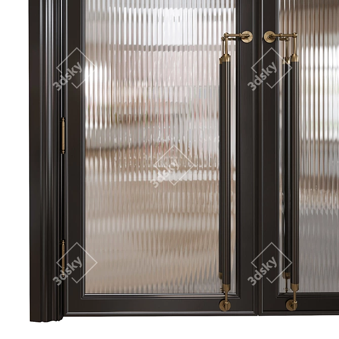 Custom Interior Doors 3D model image 2