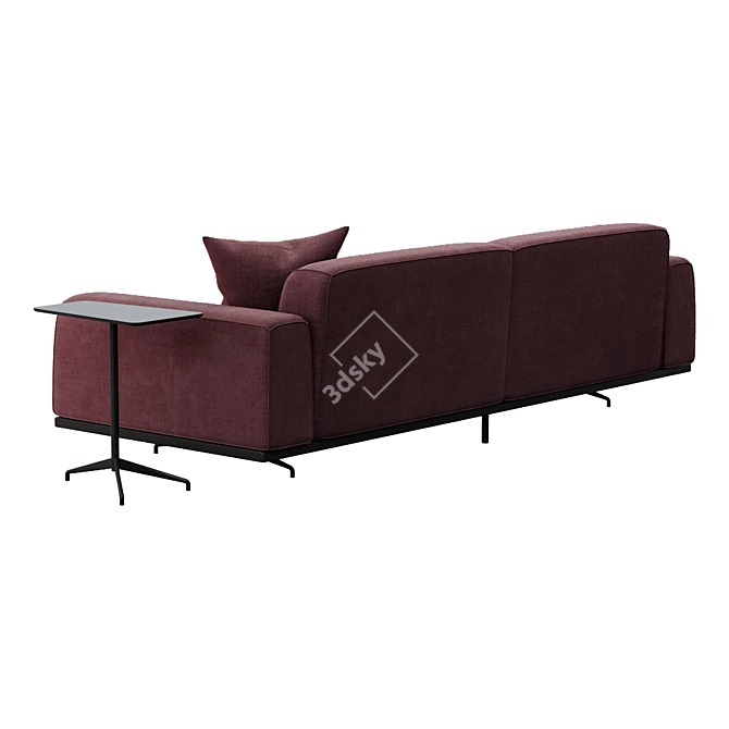 Mod Giorno Sofa, Contemp Loft 3D model image 3