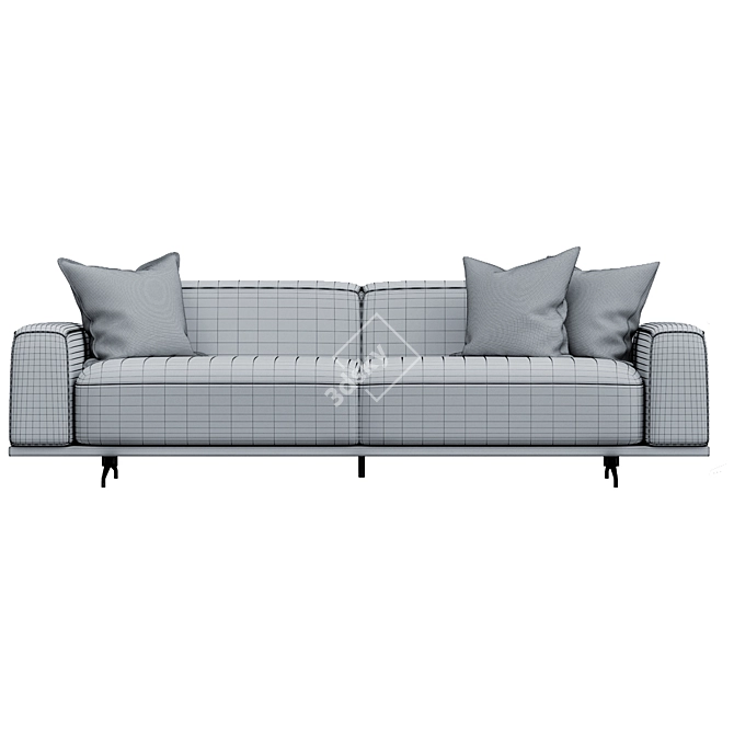 Mod Giorno Sofa, Contemp Loft 3D model image 14