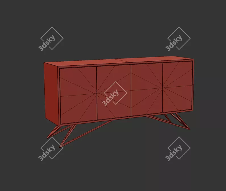 Pharaon Console by ICON Designe 3D model image 5