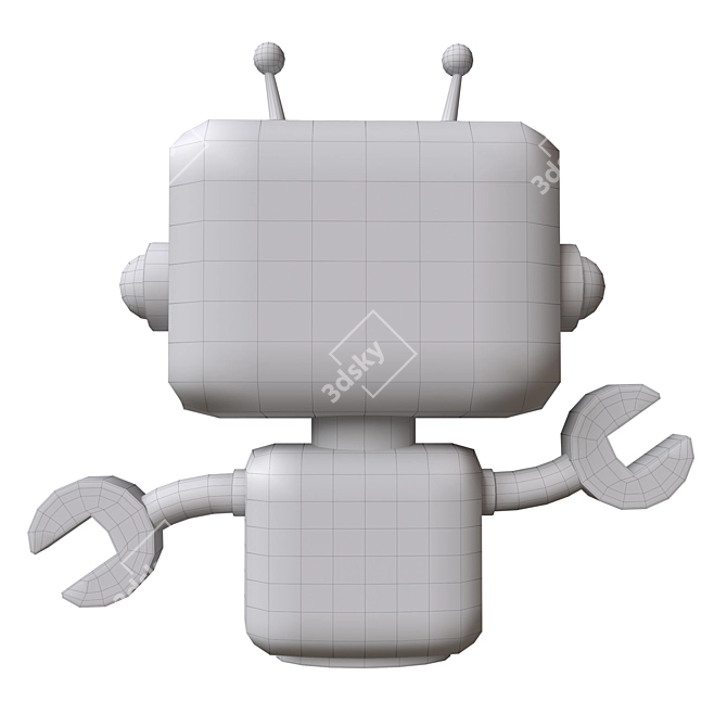 Interactive Robo Toy Kit 3D model image 4