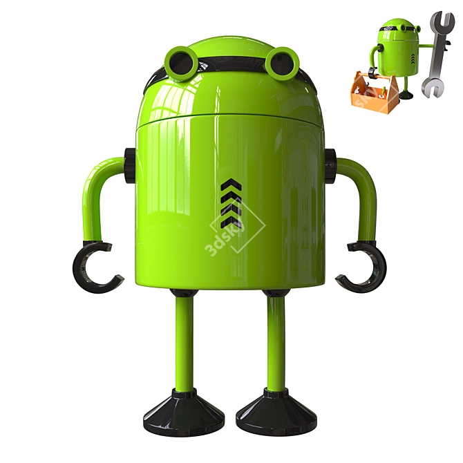 2015 Android Robot Model Kit 3D model image 1