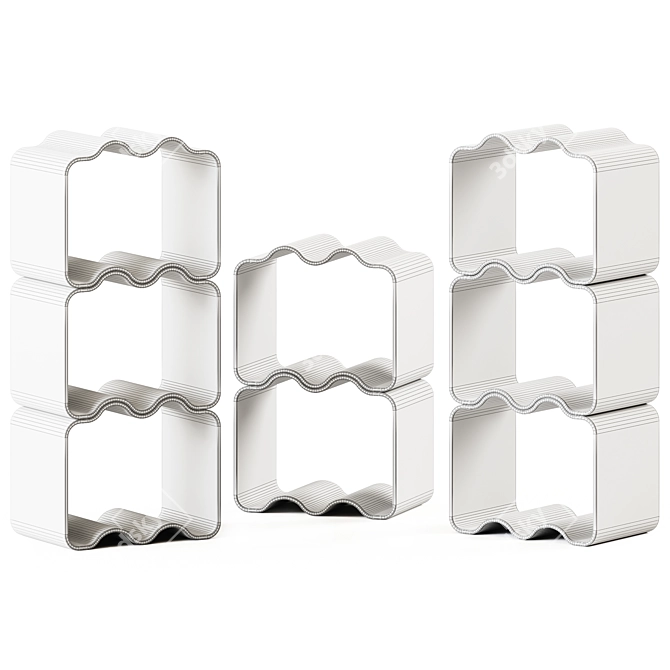 Swisspearl Italia Bottle Rack Cheers 3D model image 2