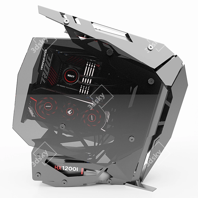 Antec Torque Midi-Tower 3D Model 3D model image 3