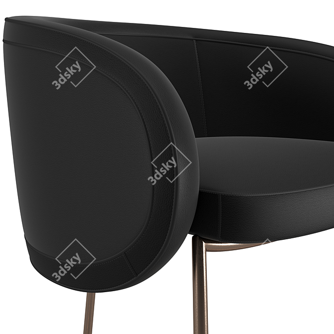 Sunbeam Stool Collection 3D model image 6