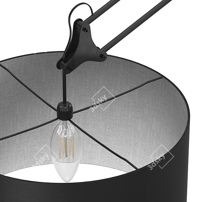 Geometry Floor Lamp, Modern Design 3D model image 4