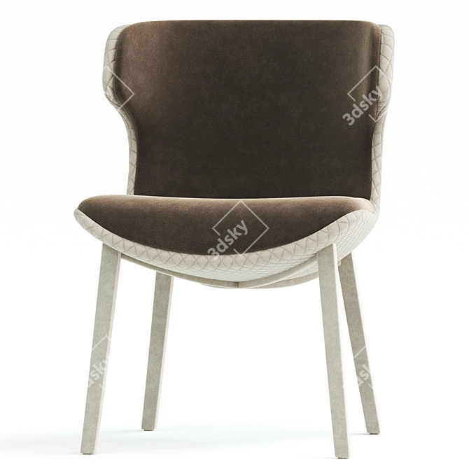 Contemporary Dining Chair 2017 V-Ray 3D model image 5