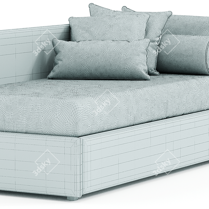 Modular Sofa IORCA Bolzan Letti 3D model image 6