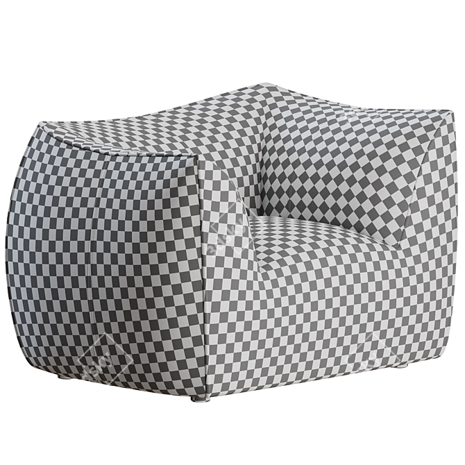 1972 Le Bambole Armchair Design 3D model image 3