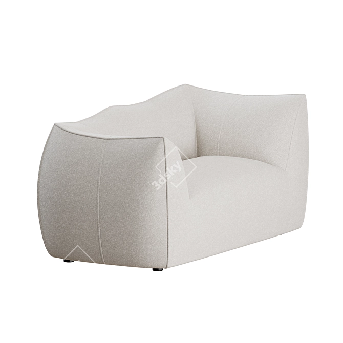 Vintage Le Bambole 2 Seater 3D model image 7