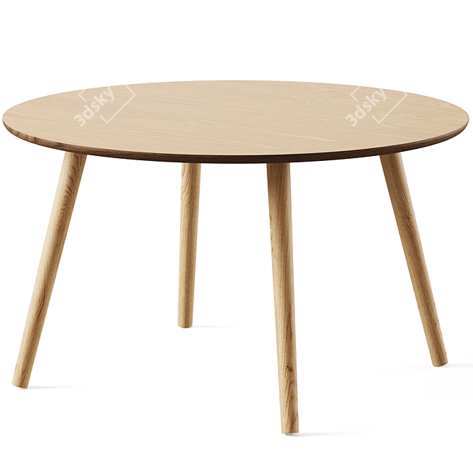 Modern Coffee Table Fresa by Actona 3D model image 1