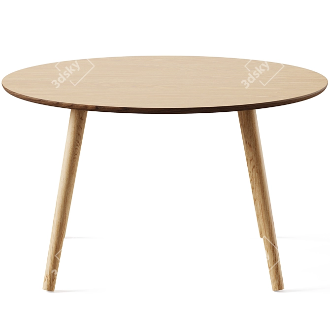 Modern Coffee Table Fresa by Actona 3D model image 2