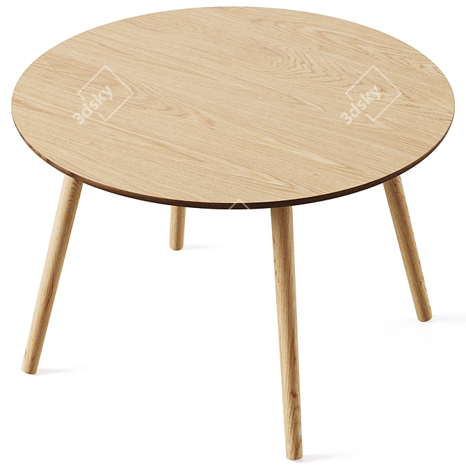 Modern Coffee Table Fresa by Actona 3D model image 3