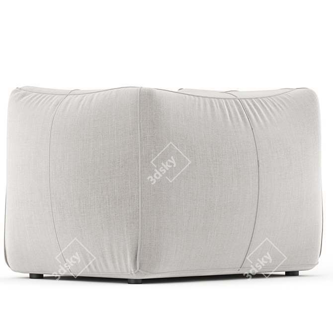 Luxury B&B Italia Armchair Design 3D model image 3