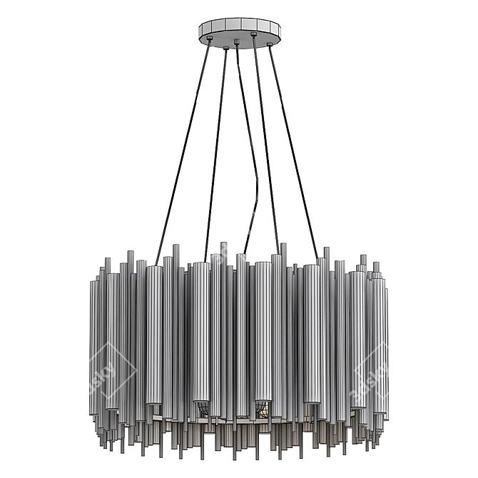 Stylish Lightstar Savona 3D Model 3D model image 2