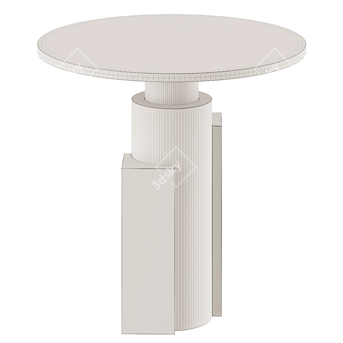 Geometric Modern Coffee Table 3D model image 2