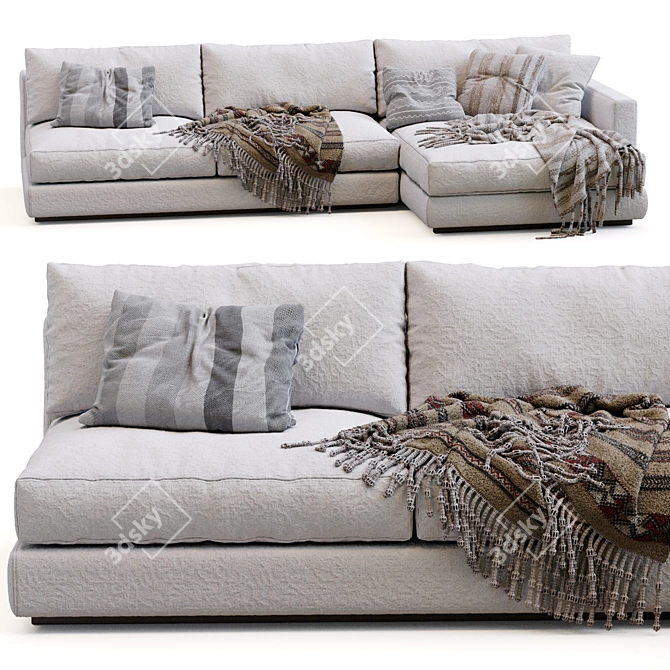 Modern Minimalist Ferlea Sofa Design 3D model image 3