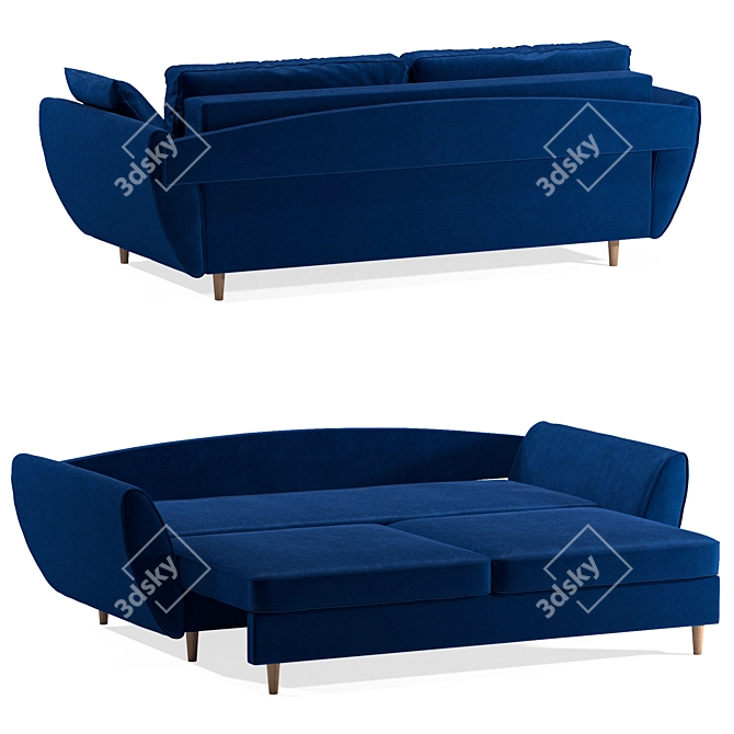 Volga Sofa Bed: Bragi 3D model image 4