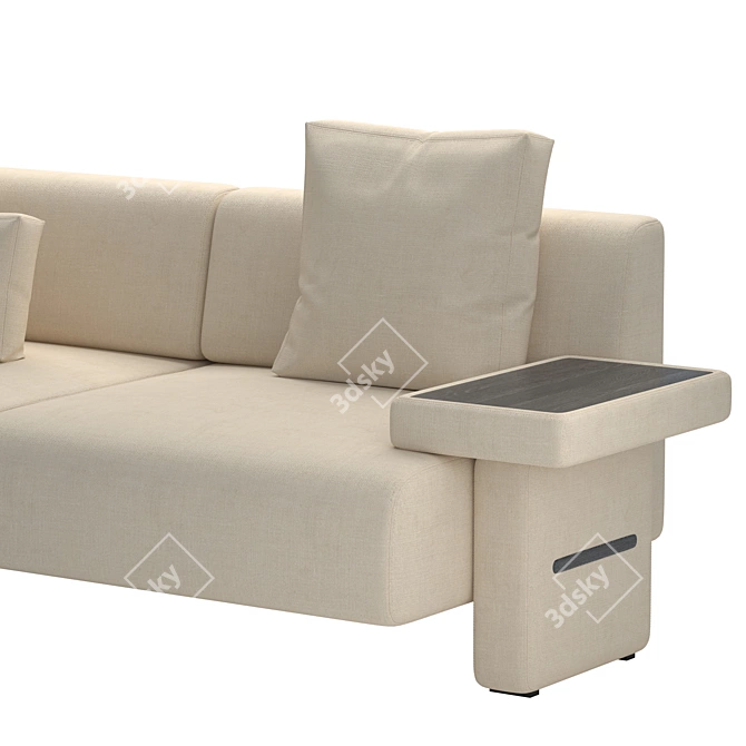 Haymann Sofa Model for VRay 3D model image 3