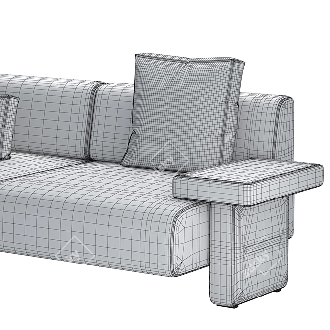 Haymann Sofa Model for VRay 3D model image 5