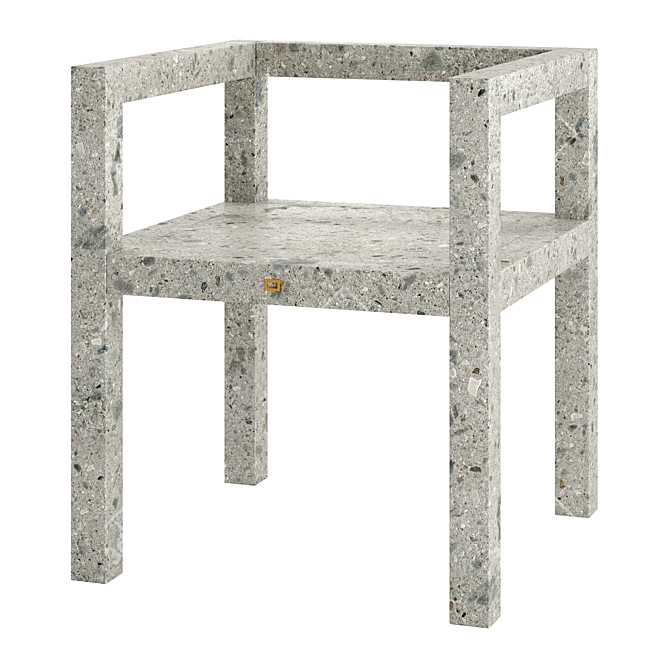 Schwake Marble Armchair Collection 3D model image 1