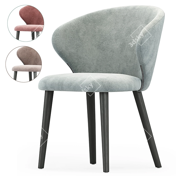 BOSCH Dining Chair 3D model image 7