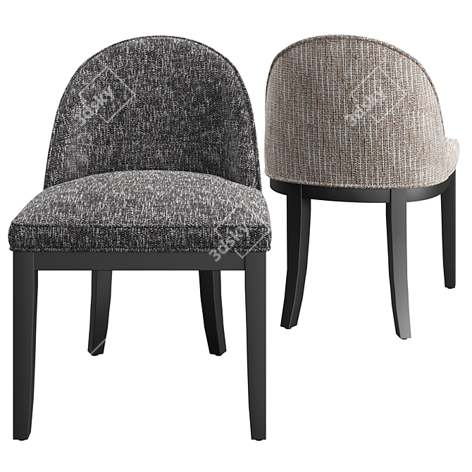 Eichholtz Fallon Dining Chair 3D model image 2