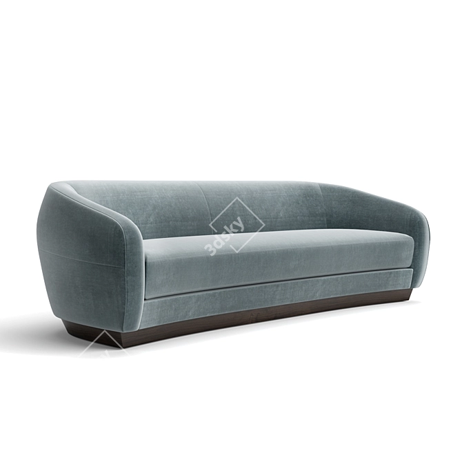 Luxurious Holly Hunt Sumo Sofa 3D model image 1