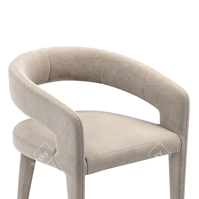 Picasso Dining Chair 3D model image 4