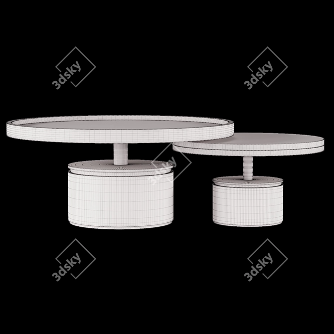 Fratelli Paros Coffee Table 3D model image 4
