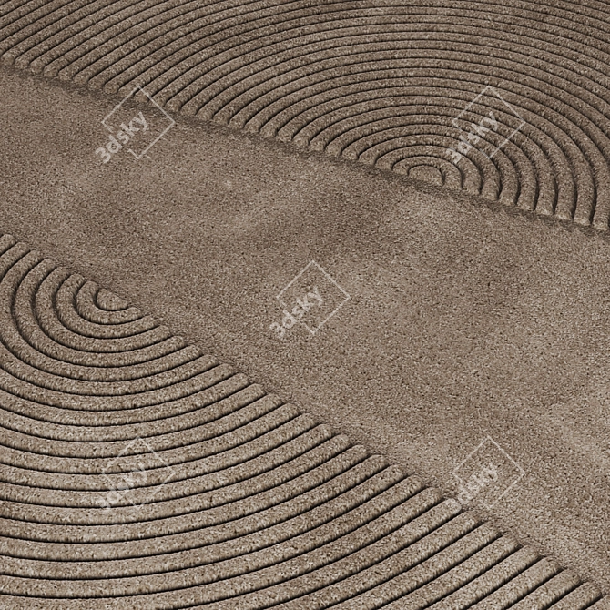 Bolia Zen Split Rug Collection 3D model image 3