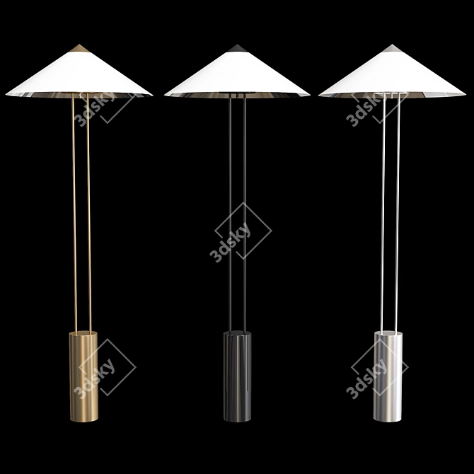 Vintage Peruvian-Inspired 3D Model 3D model image 2