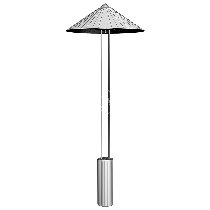 Vintage Peruvian-Inspired 3D Model 3D model image 3