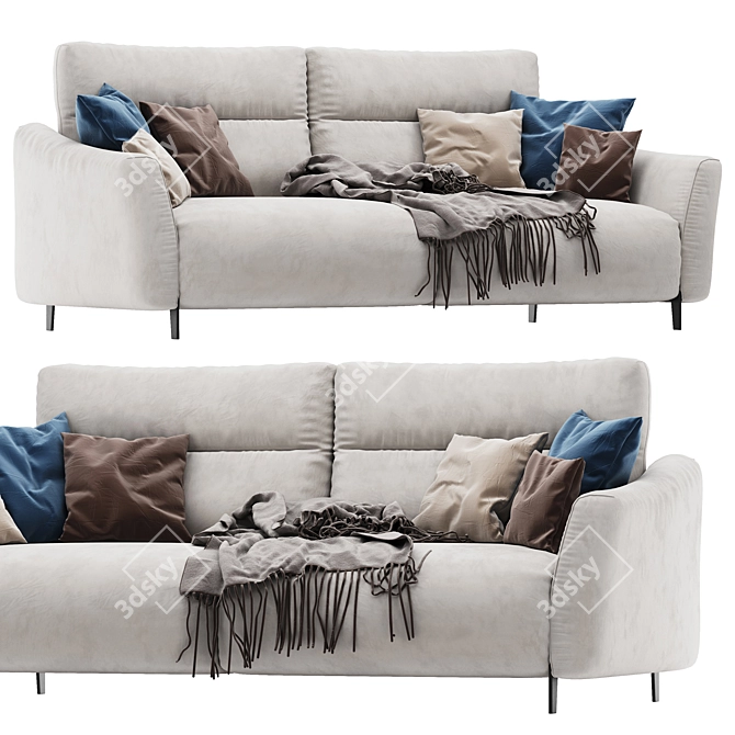 Contemporary Rosini MADRID Furniture Collection 3D model image 2