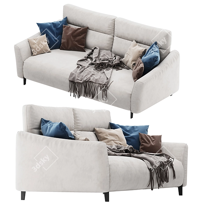 Contemporary Rosini MADRID Furniture Collection 3D model image 3