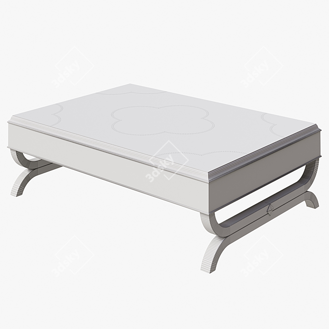 Italian Coffee Table CarpaneseHome 3D model image 2