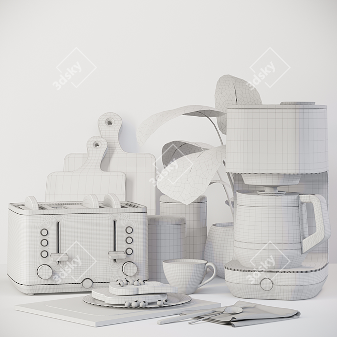 GE Kitchen Accessories 2016 Centimeters 3D model image 2