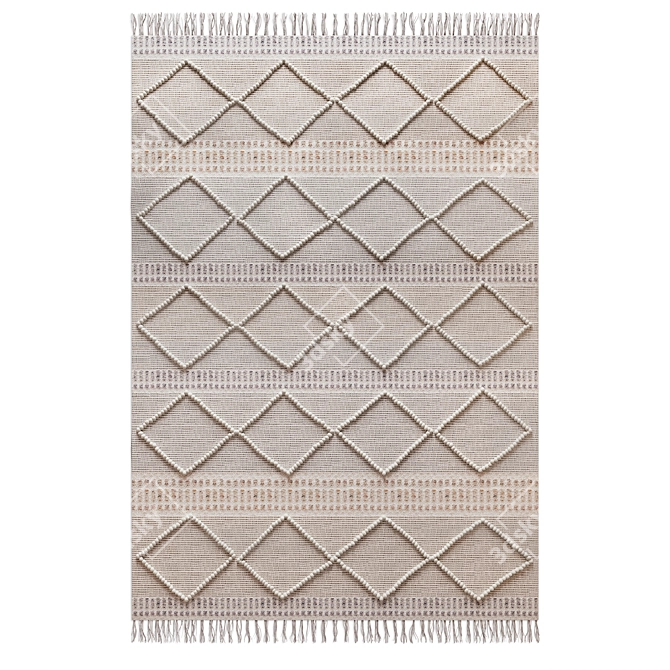 Natural Sky Hendrix Rug overseas 3D model image 1