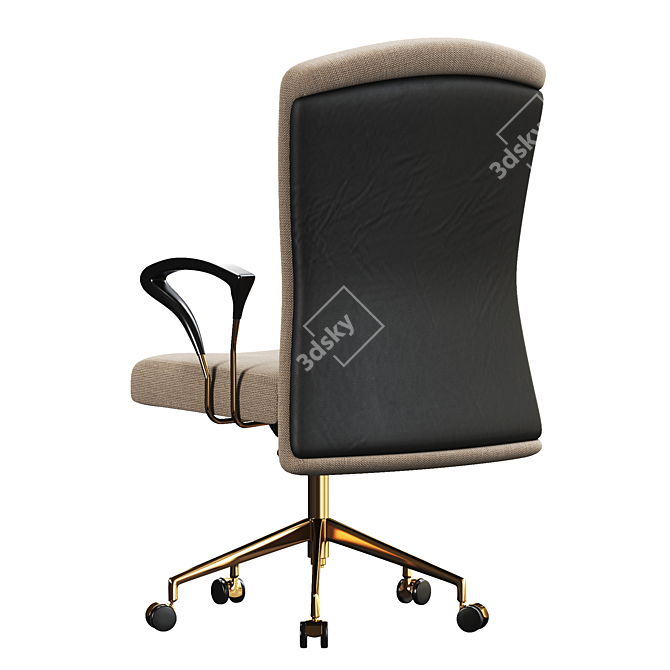 ICHIKO Modern Office Chair Manager 3D model image 5