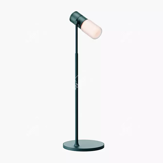 Modern Geometric Floor Lamp 3D model image 3