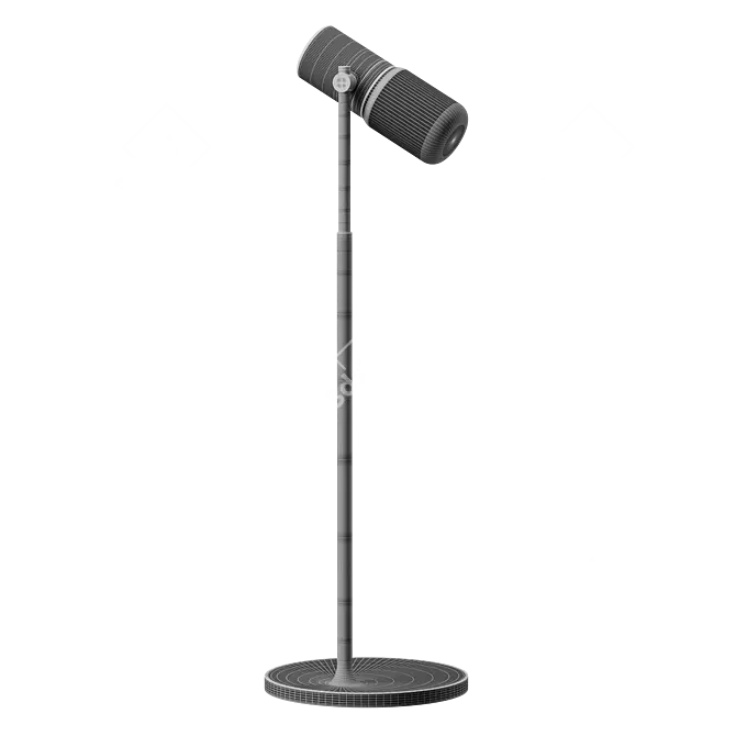 Modern Geometric Floor Lamp 3D model image 7