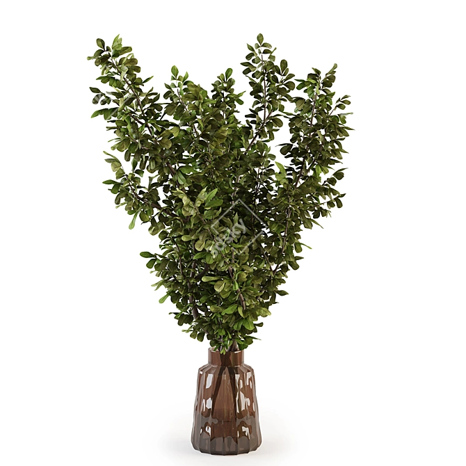  Branches in a Vase 018 3D model image 3
