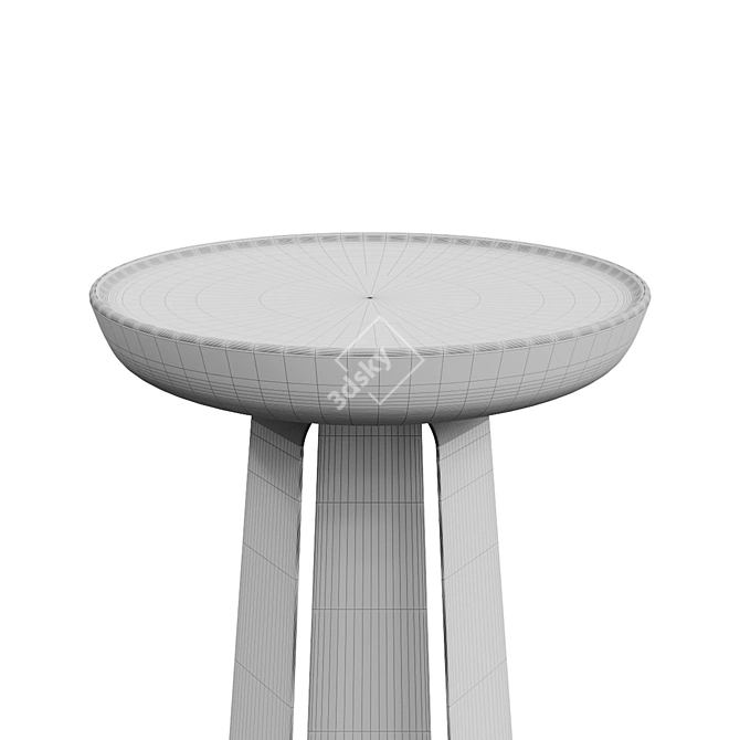 Palm Floor Lamp by Emmanuel Levet Stenne 3D model image 3