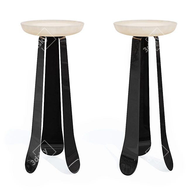 Palm Floor Lamp by Emmanuel Levet Stenne 3D model image 5