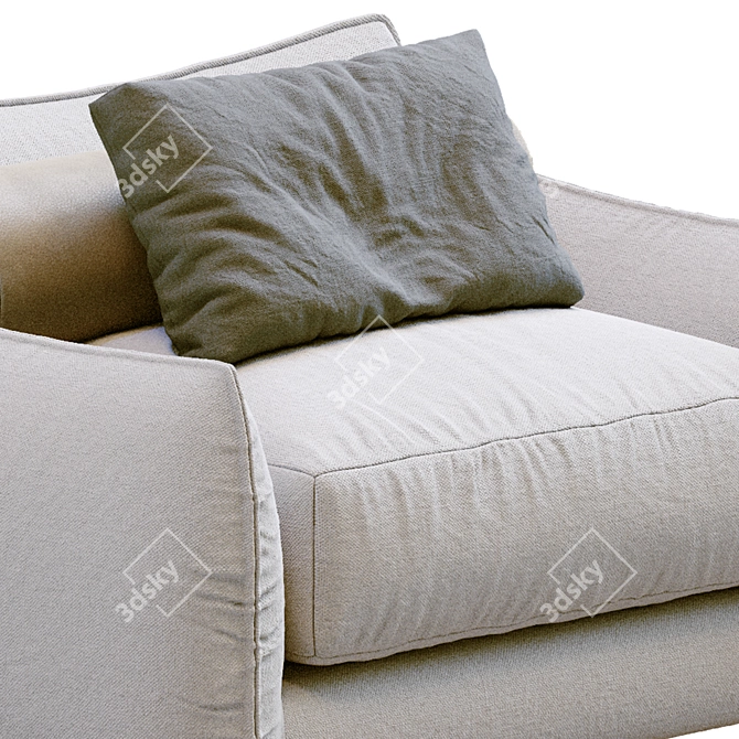 James Contemporary Sofa Model 2013 3D model image 7