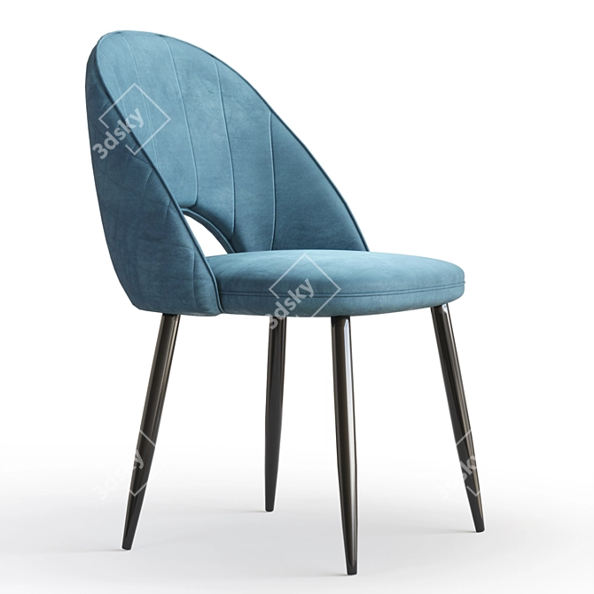 Hoff Soho Dining Chair, 2 Colors 3D model image 3